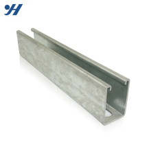 Construction Material Zinc Galvanized Steel High Quality C Channel Steel Rail